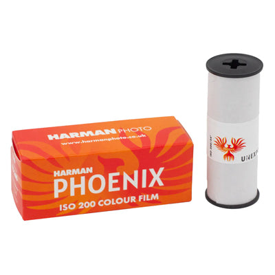 Harman Phoenix 200 Color Print Film - 120 Roll