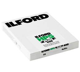 Ilford HP5 Plus 400 Black & White Print Film - 4x5 Sheet Film (25shts)