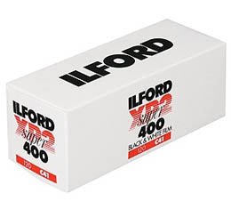 Ilford XP2 Super 400 Black & White Print Film - 120 Roll