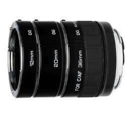 Kenko DG Teleplus Extension Tube Set  For Sony AF Lenses
