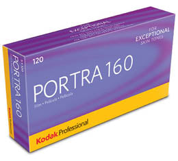 EXPIRED - Kodak Professional Portra 160 Color Print Film - 120 Roll ProPack (5 Rolls)