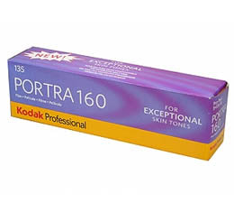 Kodak Professional Portra 160 Color Print Film - 135-36exp ProPack (5 Rolls)