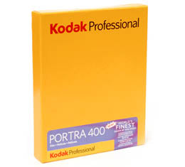 EXPIRED - Kodak Professional Portra 400 Color Print Film - 4x5 Sheet Film (10shts)