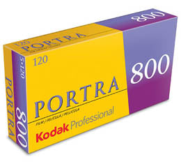 Kodak Professional Portra 800 Color Print Film - 120 Roll ProPack (5 Rolls)