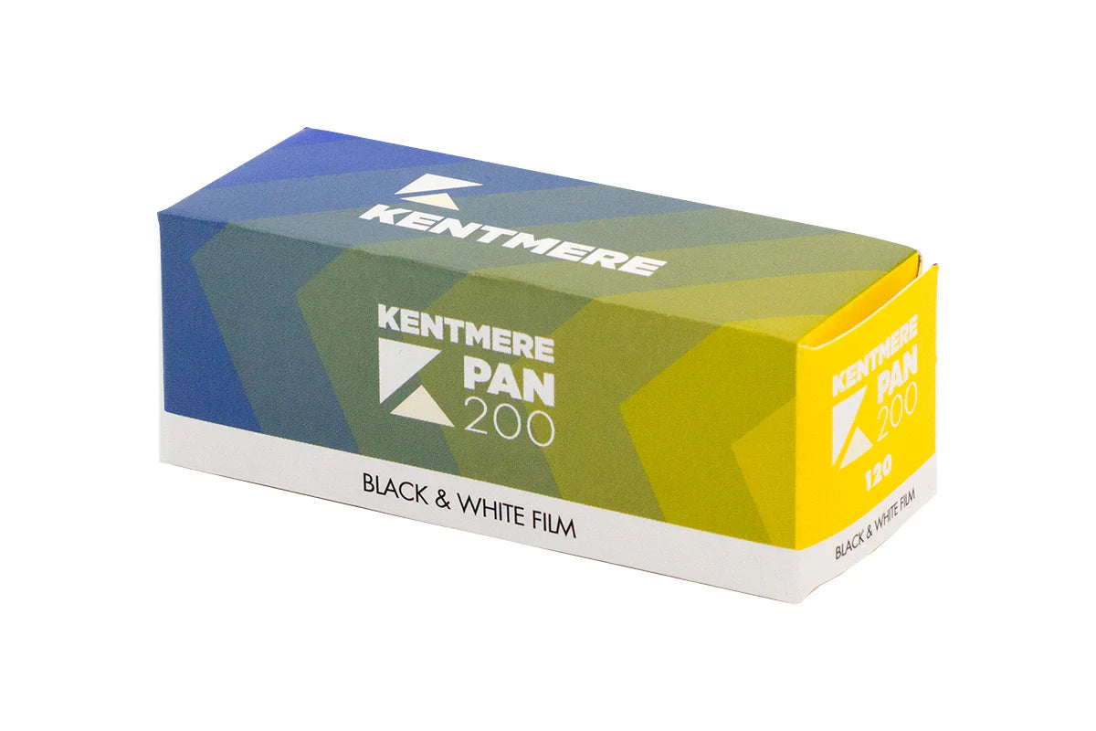 Kentmere Pan 200 Black & White Negative Film (120 Roll Film)