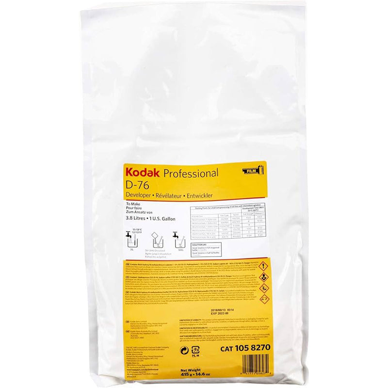 Kodak Professional D-76 Developer (Packet to make 1 Gallon)