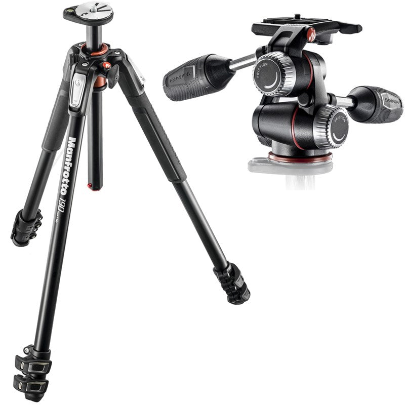 Manfrotto #MT190XPRO3 w/ 3 Way Head