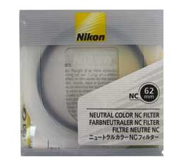 Nikon 62mm Neutral Color Filter