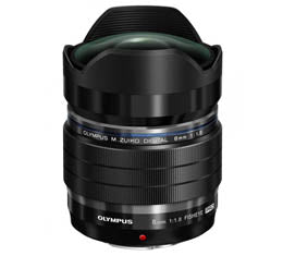 Olympus M.Zuiko Digital ED 8mm f1.8 Fisheye Pro(Micro Four Thirds Mount)