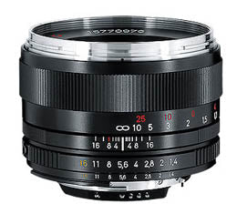 Zeiss 50mm f1.4 Planar T* ZF.2 (Nikon) 