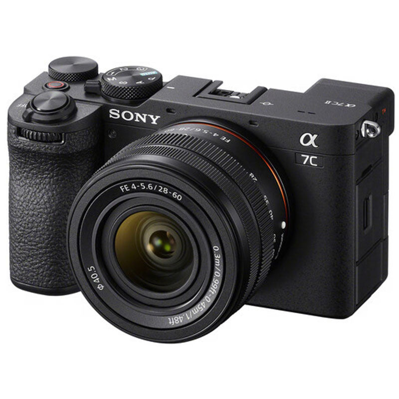 Sony Alpha 7C II Mirrorless Camera w/ 28-60mm Lens (Black) + Bonus