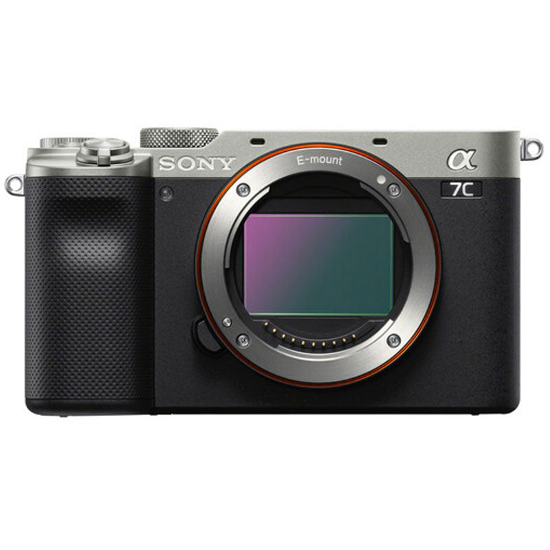 Sony Alpha 7C Mirrorless Camera (Body Only, Silver) 