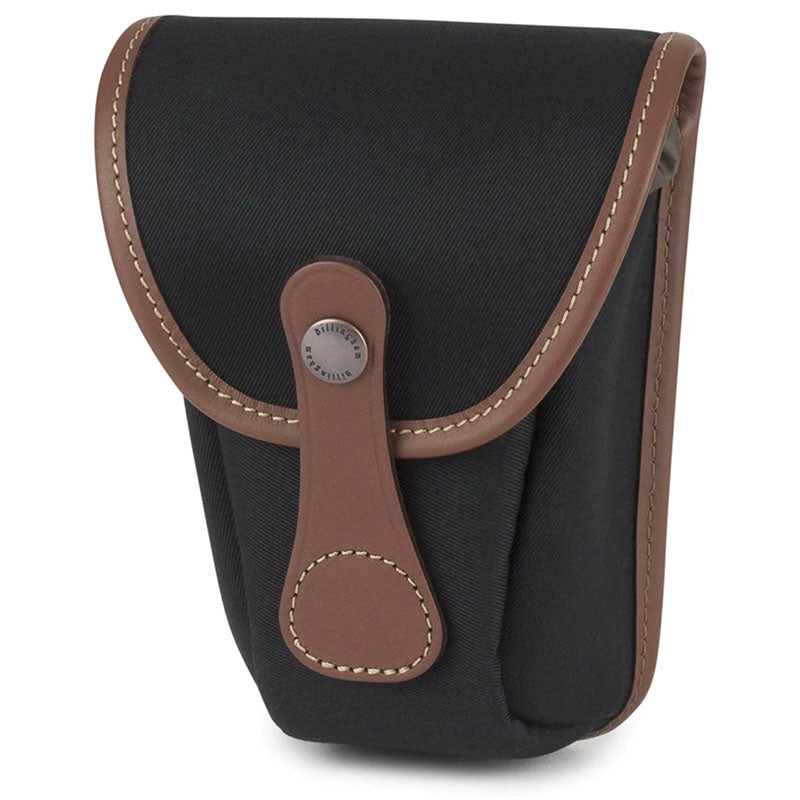 Billingham End Pockets Avea 7 ( Black Canvas / Tan Leather )