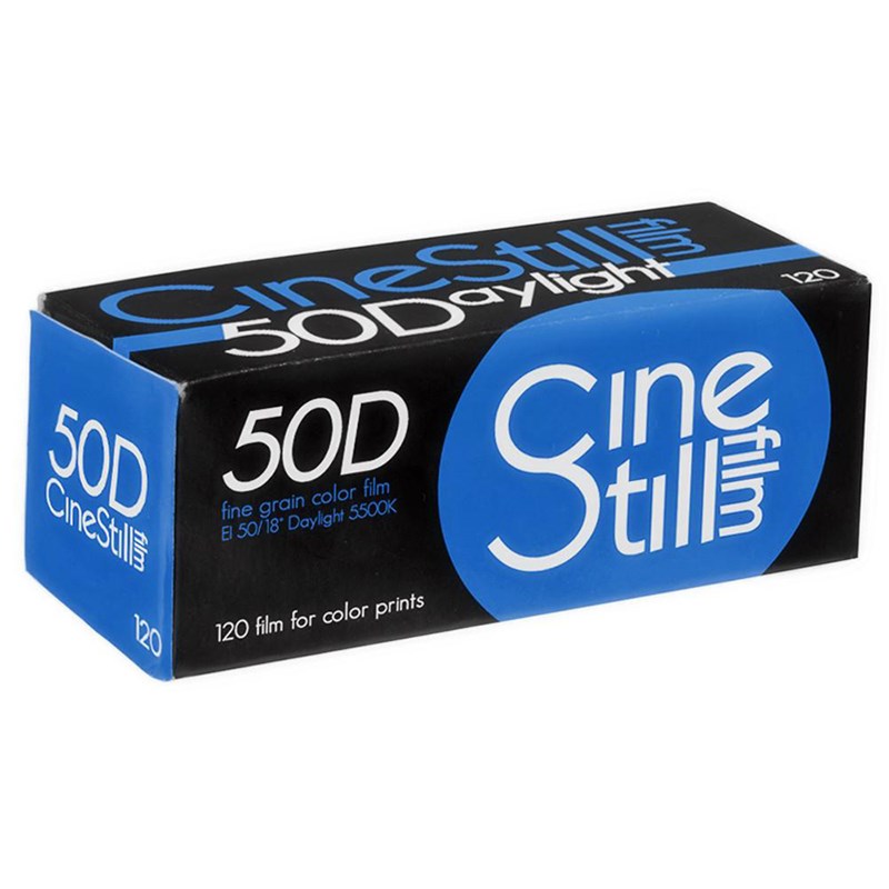 CineStill Film 50Daylight Fine Grain Color Print Film - 120 Roll