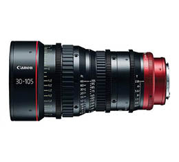 Canon CN-E 30-105mm T2.8 L S Cinema Lens (EF Mount)