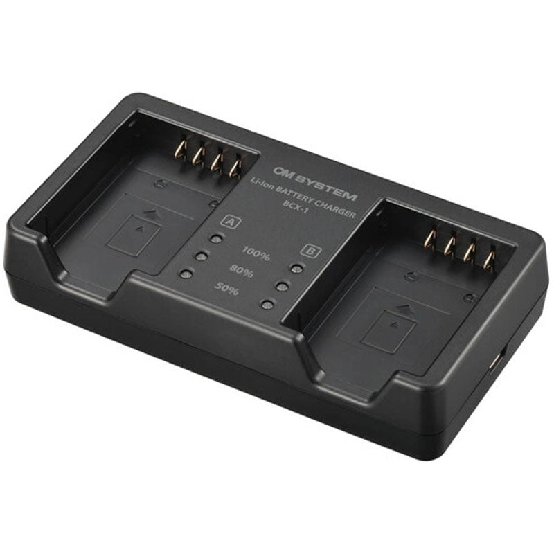 OM SYSTEM BCX-1 Lithium-Ion Battery Charger
