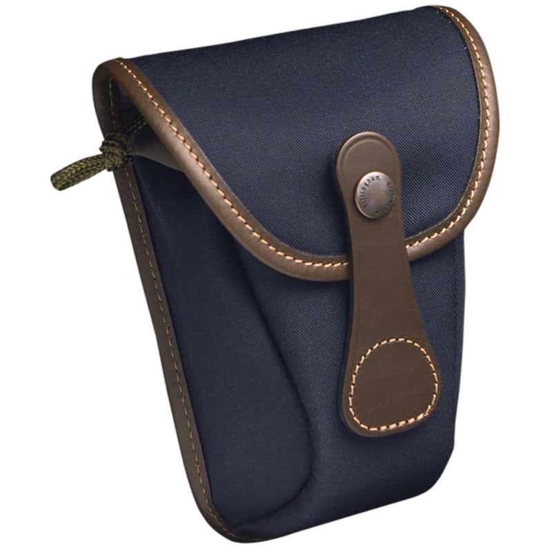 Billingham End Pockets Avea 7 ( Navy Canvas / Chocolate Leather )