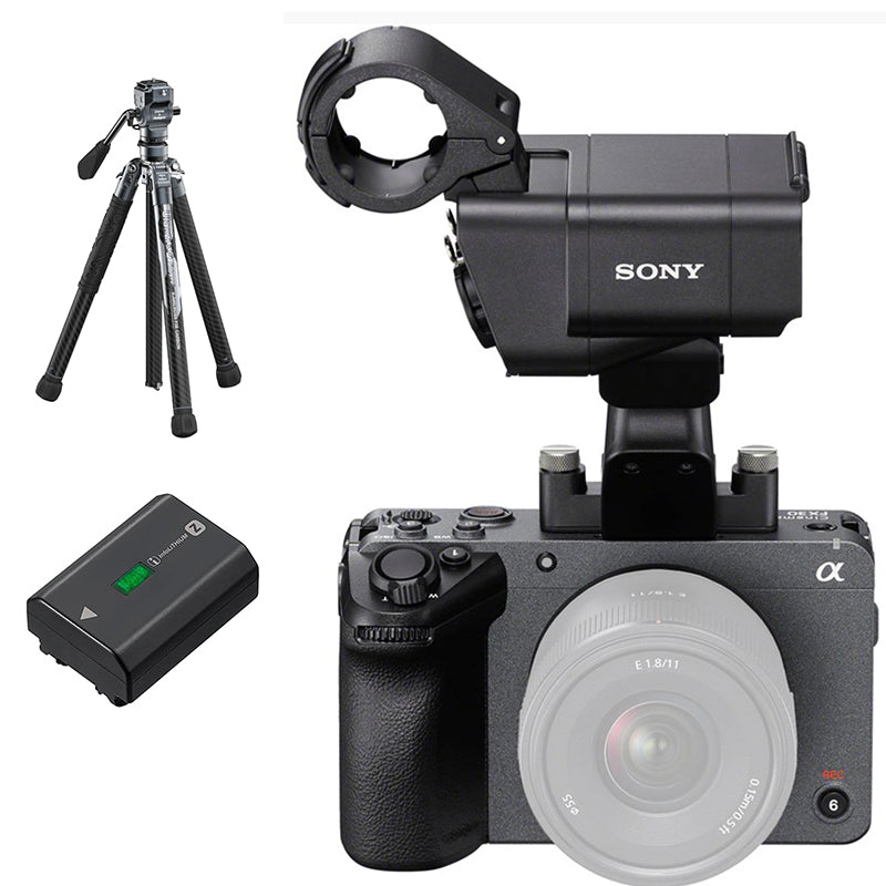 Sony Cinema Line ILME-FX30 Super 35 Camera with XLR handle unit - BONUS ITEMS