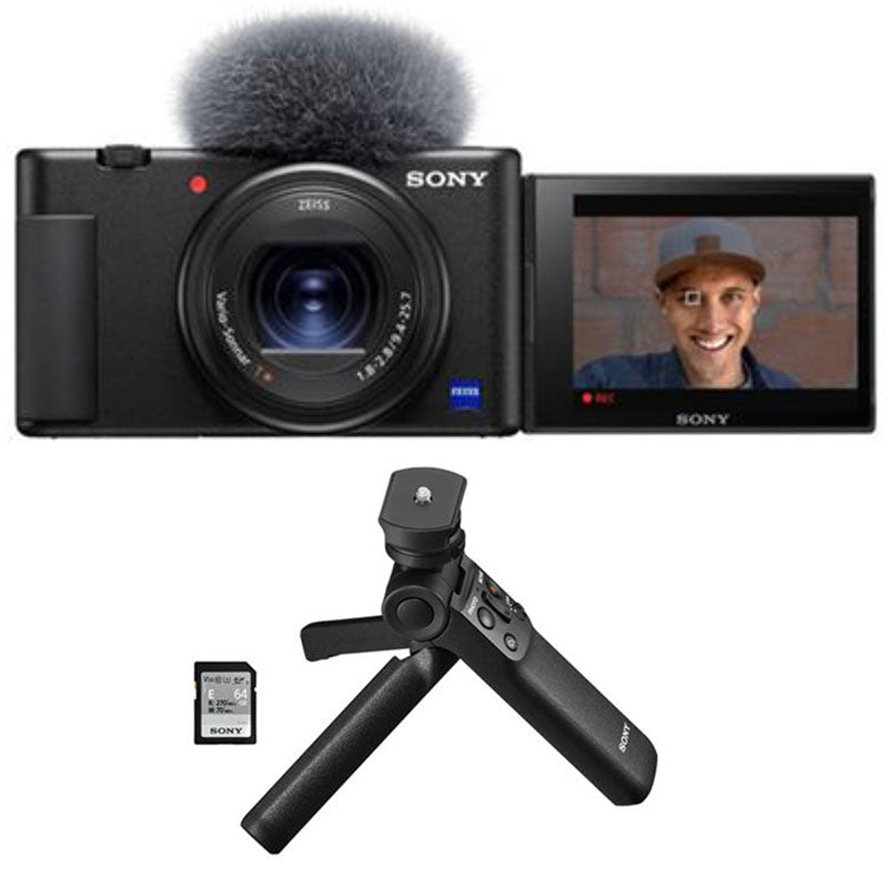 Sony DCZV-1 Digital Camera for Content Creators and Vloggers ** Bundle! **