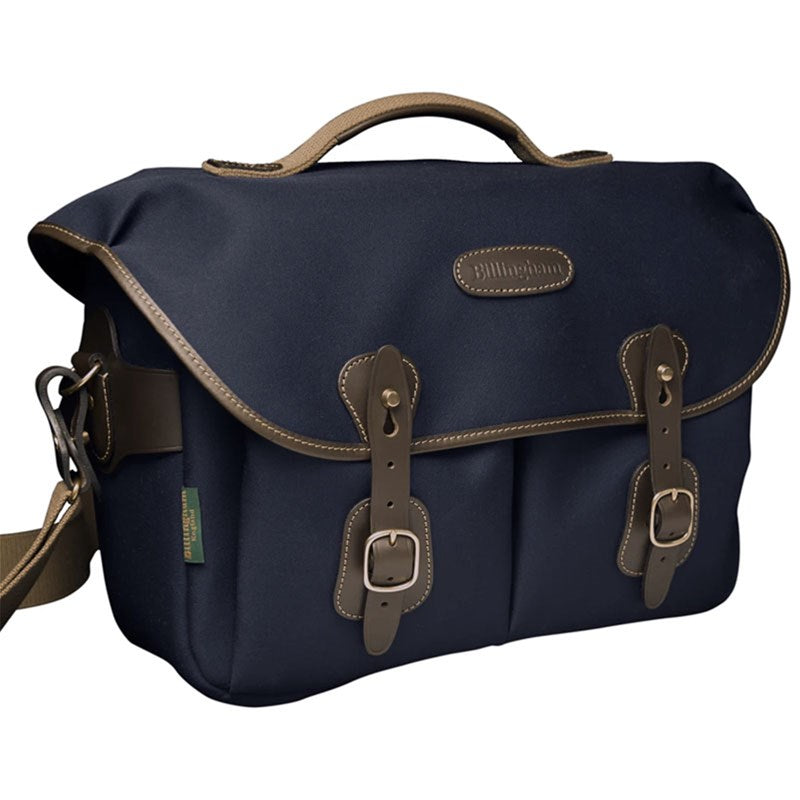 Billingham Hadley One (Navy Canvas / Chocolate Leather)