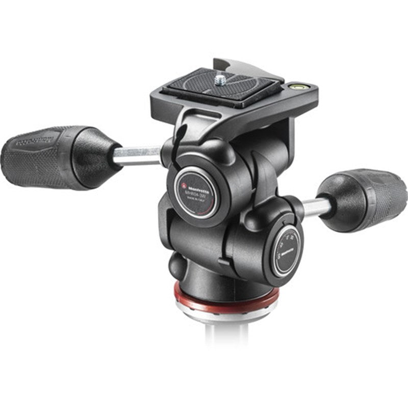 Manfrotto MH804-3W Pan Tilt Head w/ Retractable Handles w/ RC2 QR
