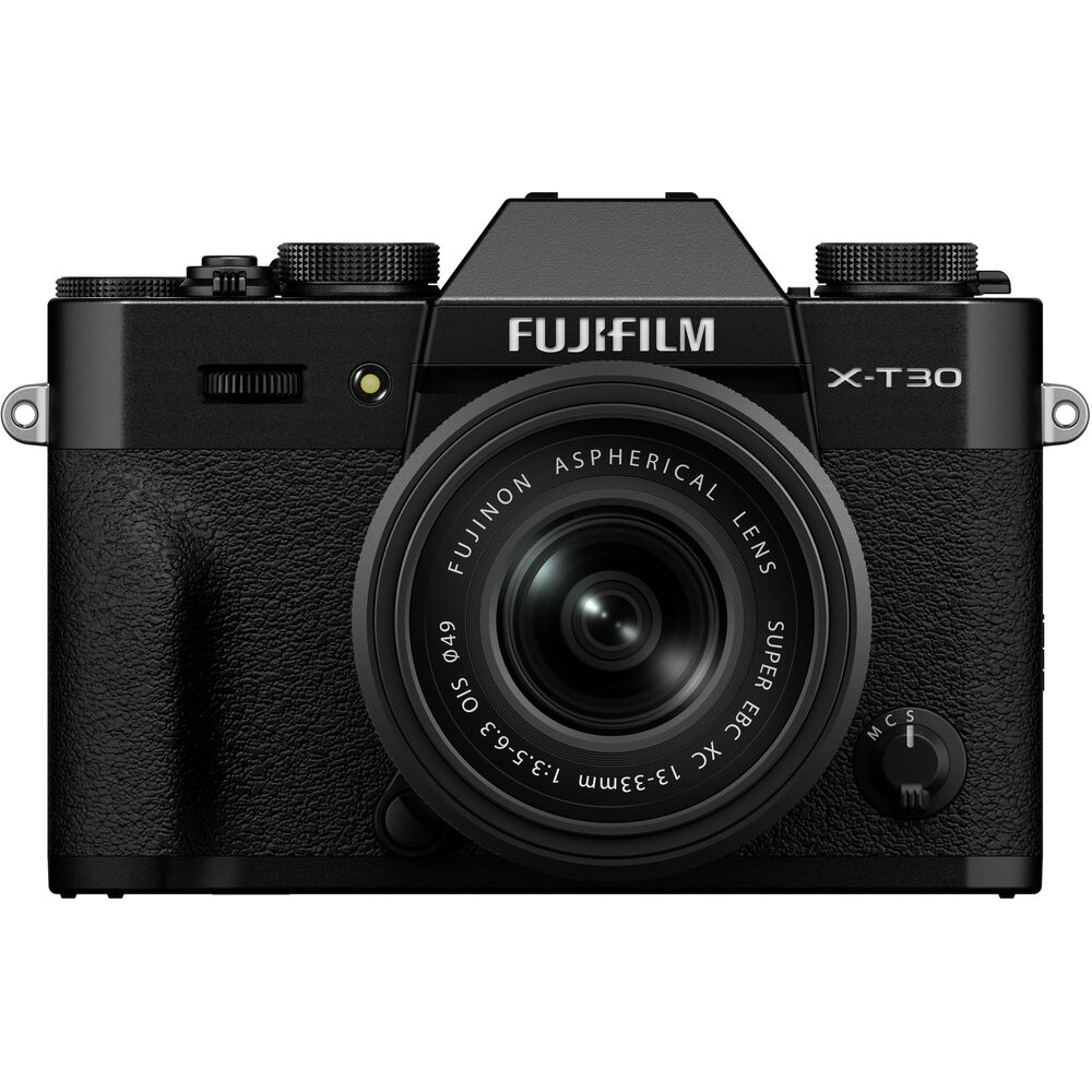 FUJIFILM X-T30 III Mirrorless Digital Camera w/ XC 13-33mm f3.5-6.3 OIS Lens (Black)