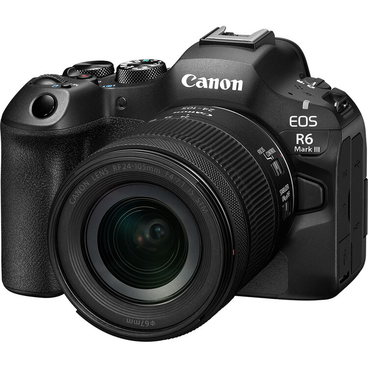 Canon EOS R6 Mark III Mirrorless Camera with 24-105mm F4-7.1 STM Lens
