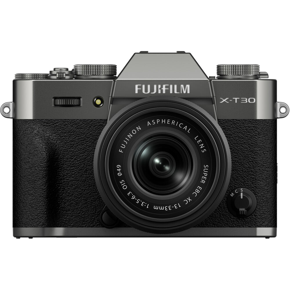 FUJIFILM X-T30 III Mirrorless Digital Camera w/ XC 13-33mm f3.5-6.3 OIS Lens (Charcoal Silver)