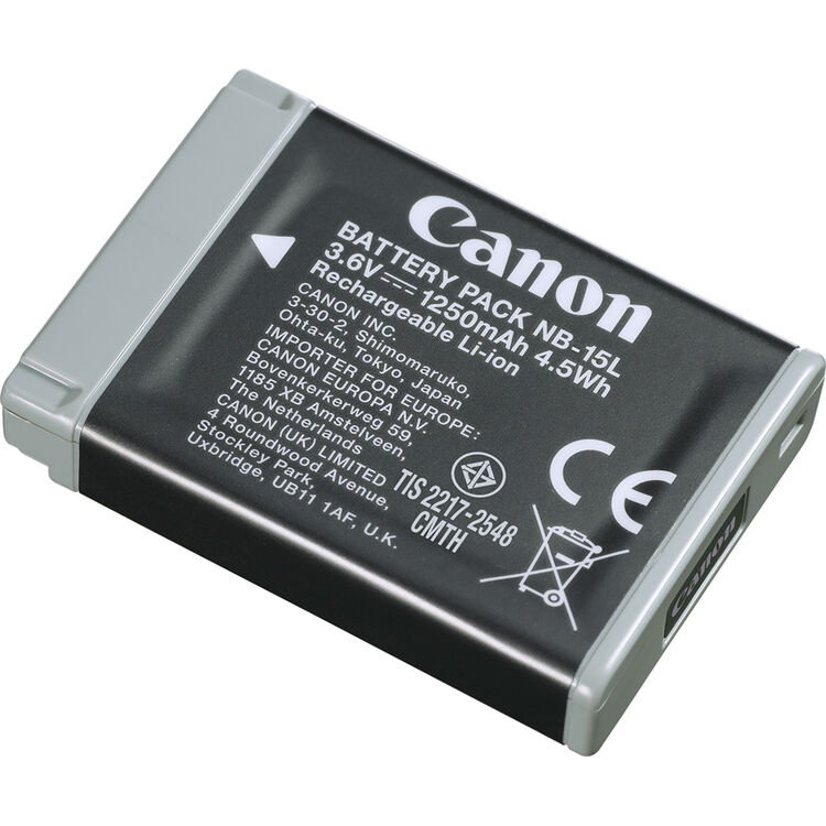 Canon NB-15L Lithium Ion Battery