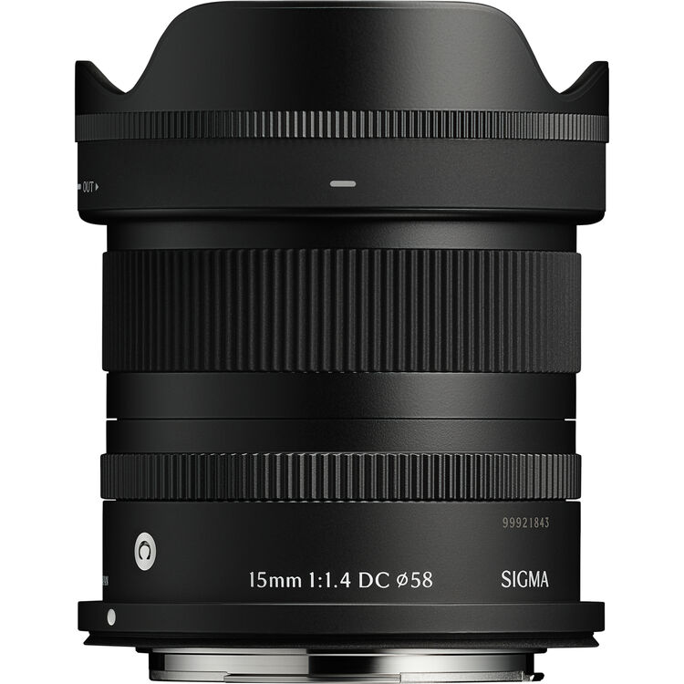 Sigma 15mm f1.4 DC Contemporary Lens (Canon RF-S Mount)
