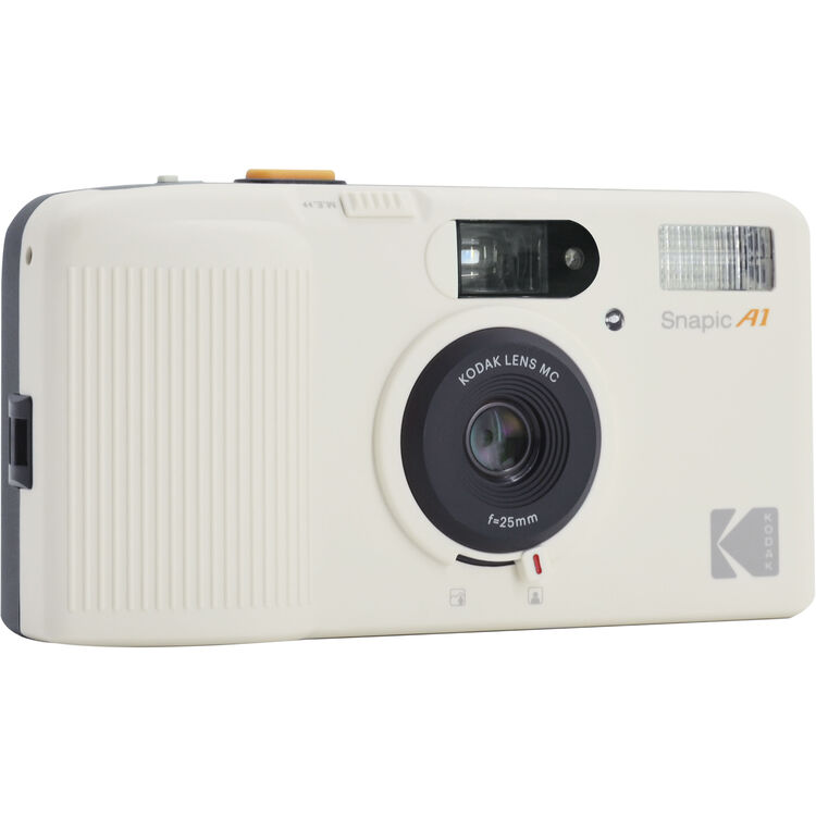 Kodak Snapic A1 - 35mm Film Camera (Ivory White)