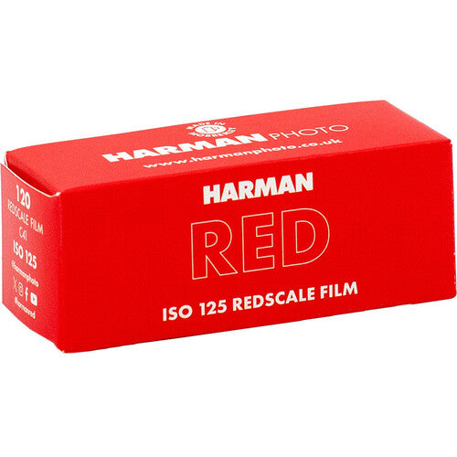Harman Technology RED 125 Redscale Color Print Film - 120 Roll