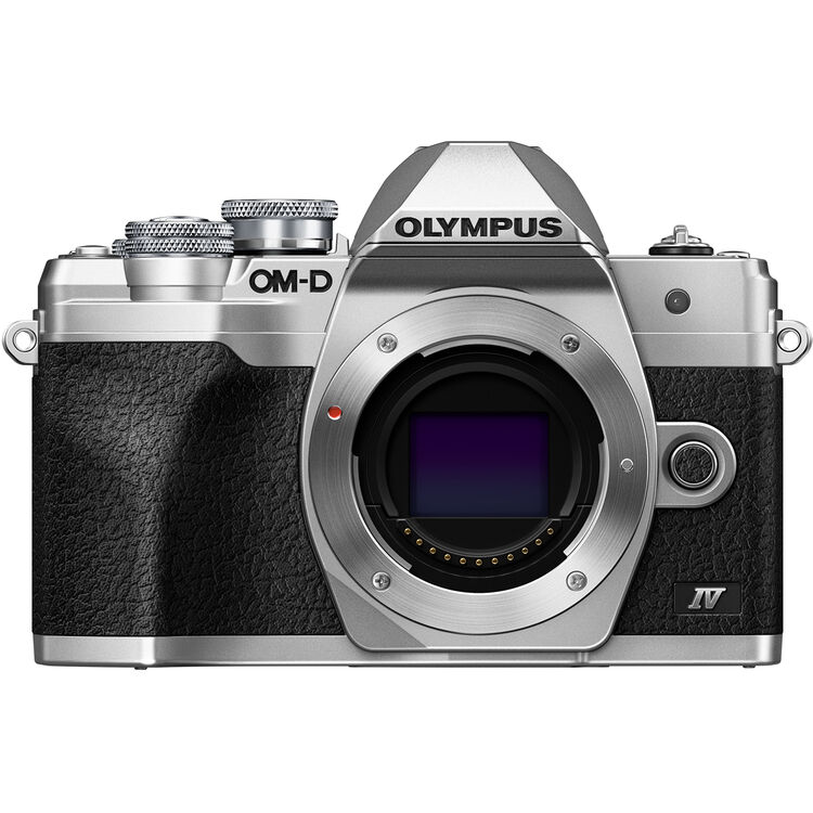 OM SYSTEM OM-D E-M10 Mark IV Mirrorless Camera Body (Silver)