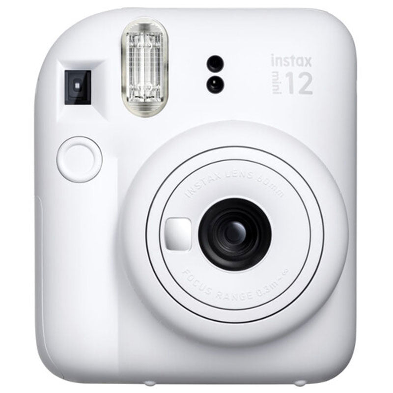 FUJIFILM INSTAX MINI 12 Instant Film Camera (Clay White)