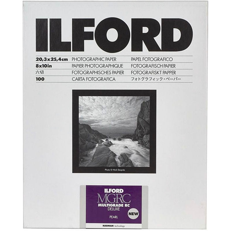 Ilford MG5RC Multigrade V RC Pearl Paper 8×10, 25 sheets