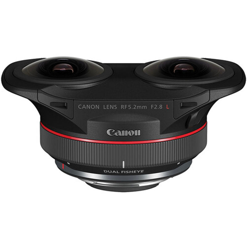 Canon RF5.2mm F2.8L Dual Fisheye 3D VR Lens