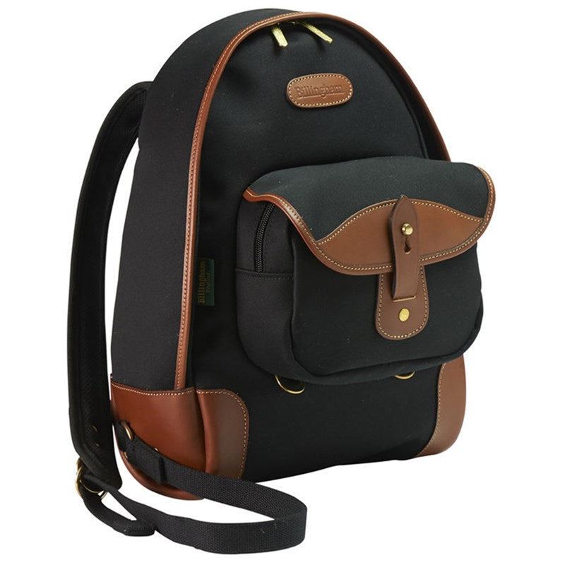 Billingham Rucksack 35 (Black Canvas/Tan Leather)