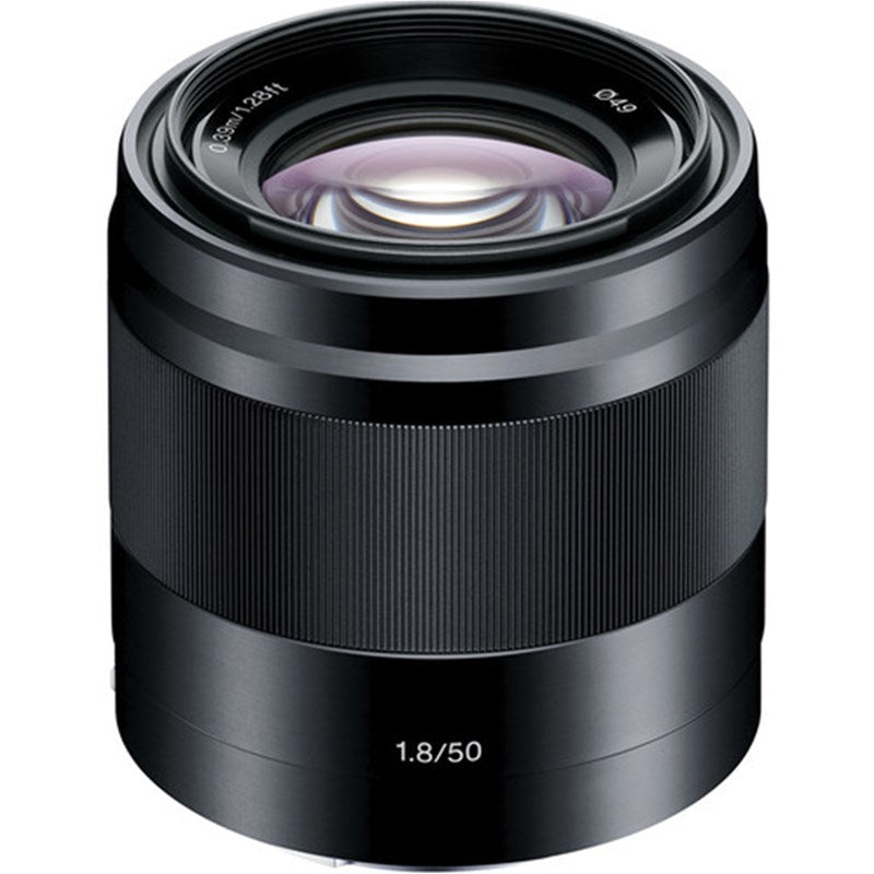 Sony SEL 50mm F1.8 OSS E-mount Lens (Black) (SEL50F18/B) 