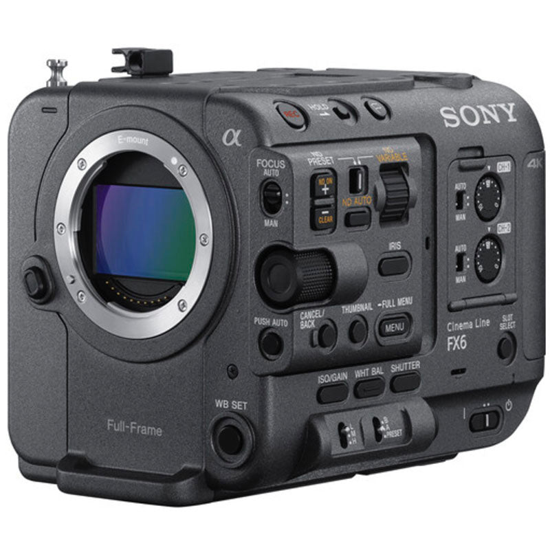 Sony FX6 Full-Frame Cinema Camera (Body Only) + Trade In/Trade Up
