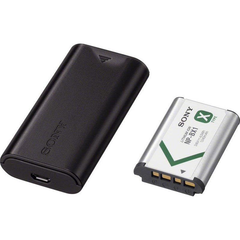 Sony Battery and Travel DC Charger Kit w/ NP-BX1 Battery