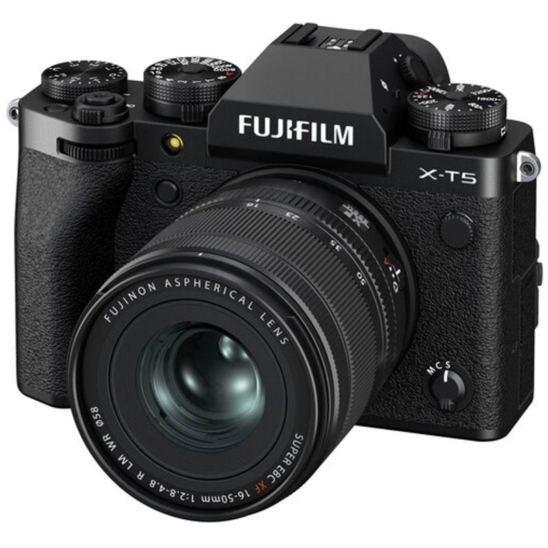 FUJIFILM X-T5 Mirrorless Camera w/ XF 16-50mm F2.8-4.8 Lens (Black)