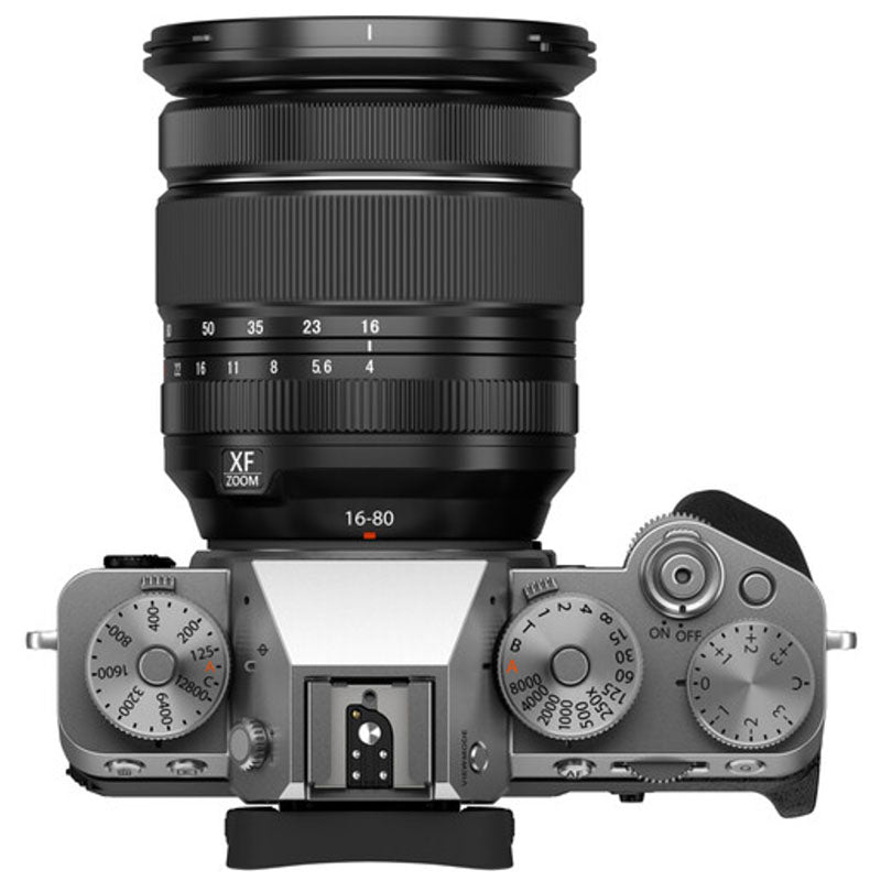 FUJIFILM X-T5 Mirrorless Camera w/ XF16-80mm Lens (Silver) 
